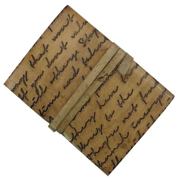 Words of Wisdom Leather Journal