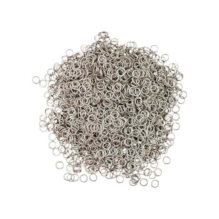 1 kgs Loose Chainmail Rings  Stainless Steel Round Rings 16 Gauge / 9mm  Butted  Close Out