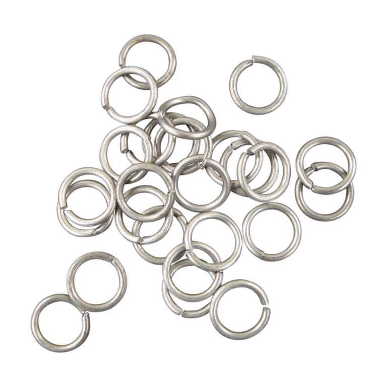1 kgs Loose Chainmail Rings  Stainless Steel Round Rings 16 Gauge / 9mm  Butted  Close Out
