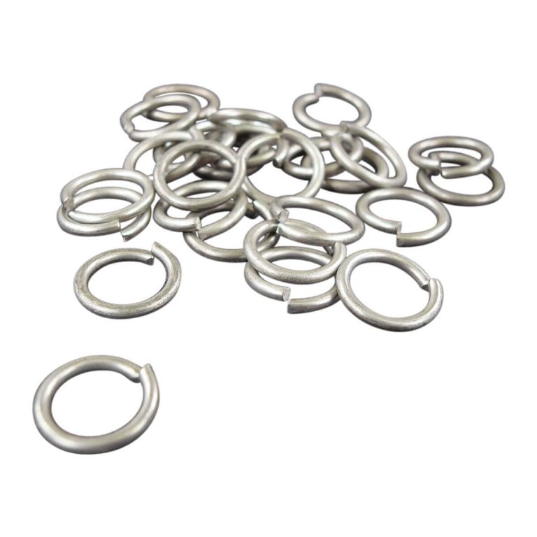 1 kgs Loose Chainmail Rings  Stainless Steel Round Rings 16 Gauge / 9mm  Butted  Close Out