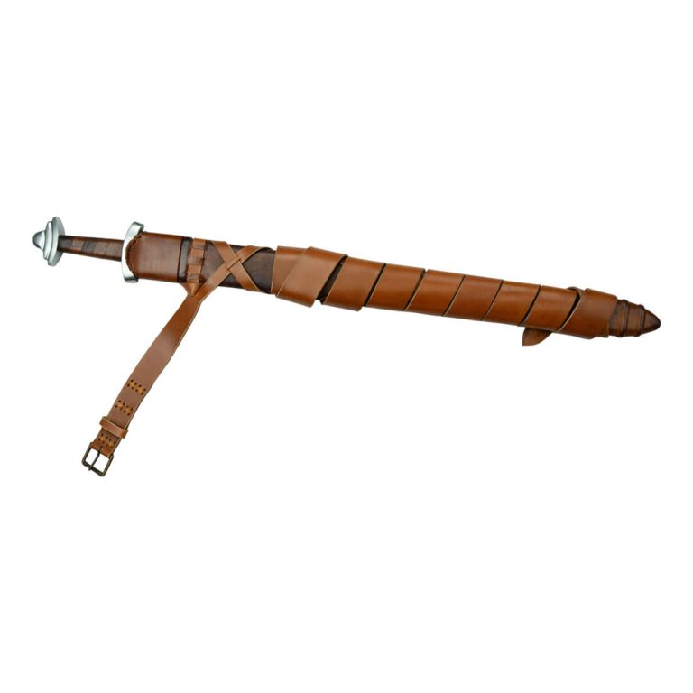 11th Century Viking Sword with Integrated Sword Belt
