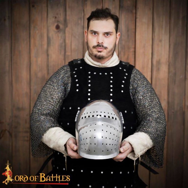 14th Century Bascinet with Visor