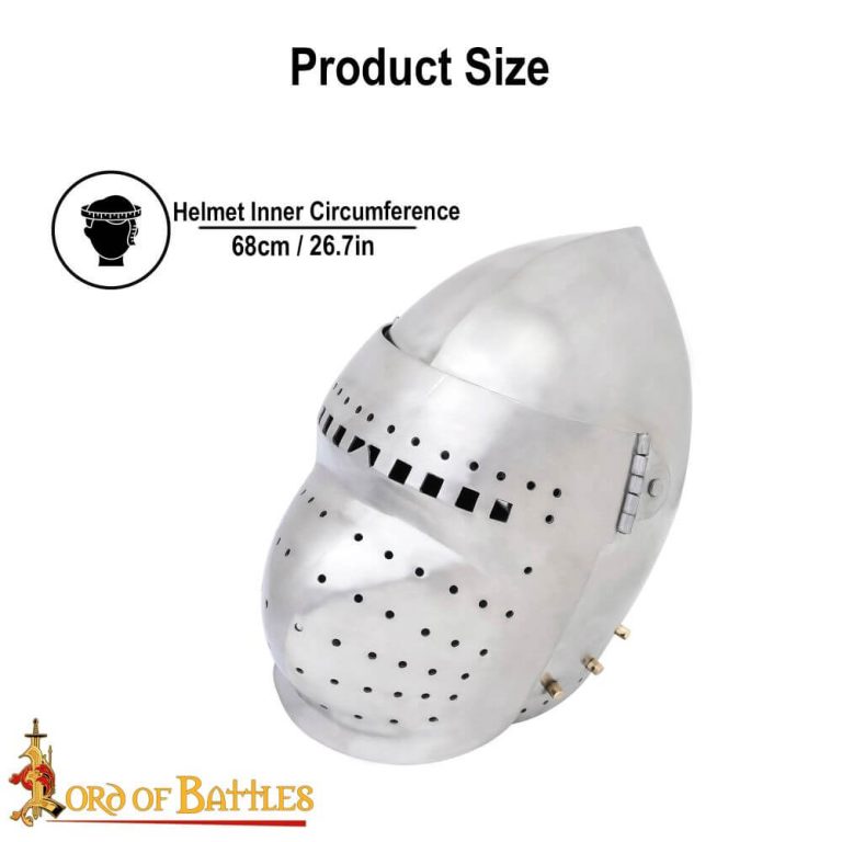 14th Century Bascinet with Visor