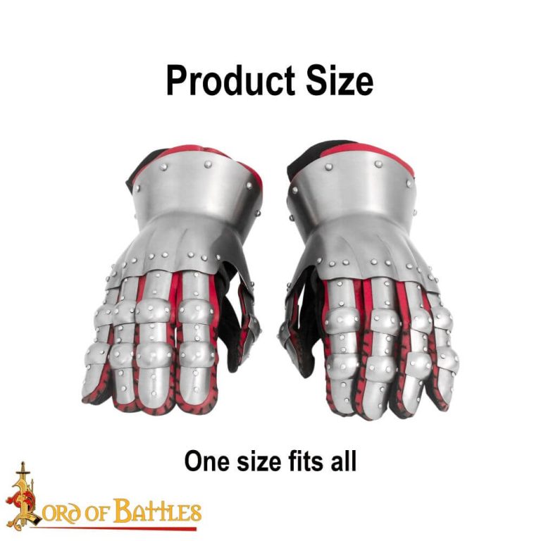 14th Century Hour Glass Gauntlets