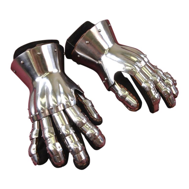 14th Century Hour Glass Gauntlets