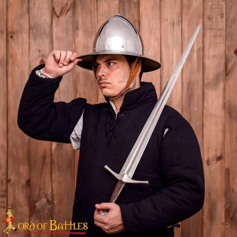 14th Century Kettle Helm  14 Gauge