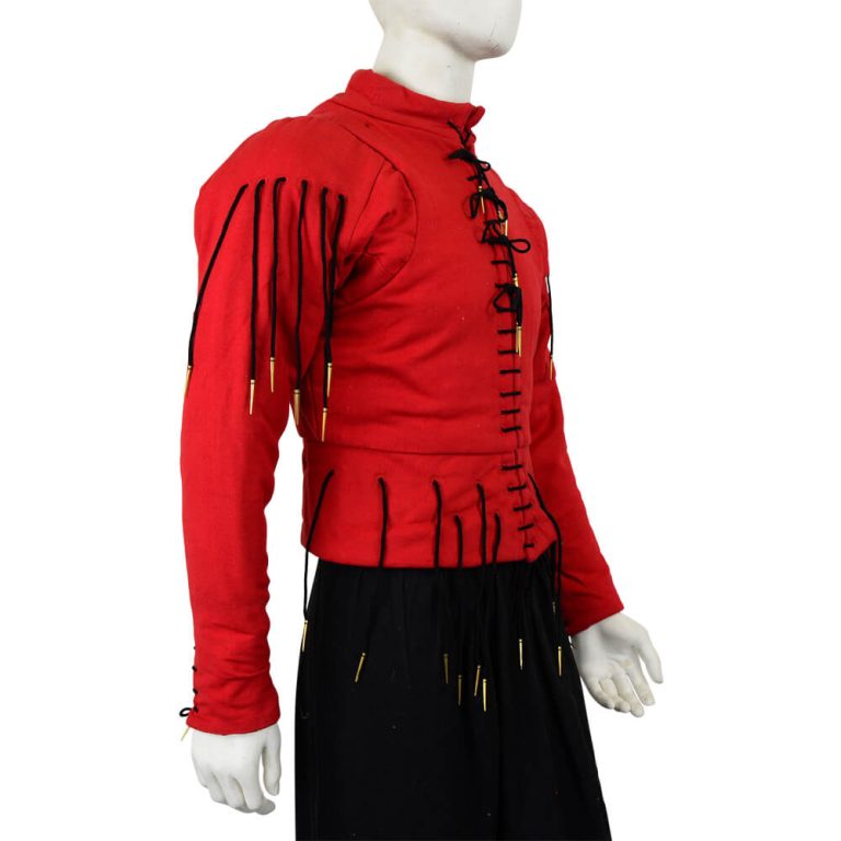 15th Century Arming Doublet - Red