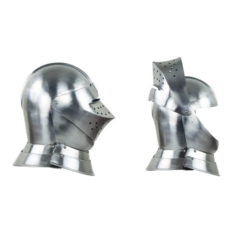 16th Century English Close Helm - 16 Gauge