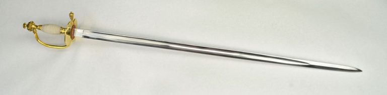 1796 Pattern British Infantry Sword with silver grip