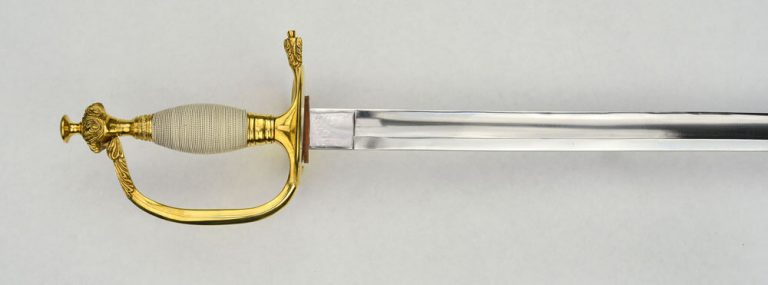 1796 Pattern British Infantry Sword with silver grip