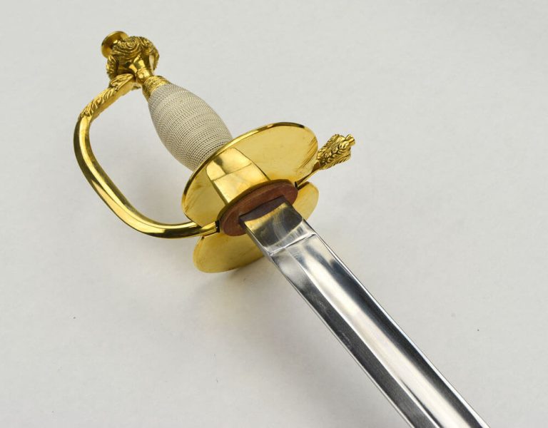 1796 Pattern British Infantry Sword with silver grip