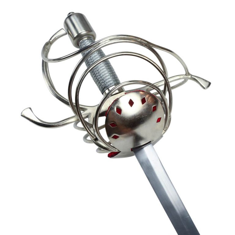 17th Century Swept Hilt Shell Guard Rapier