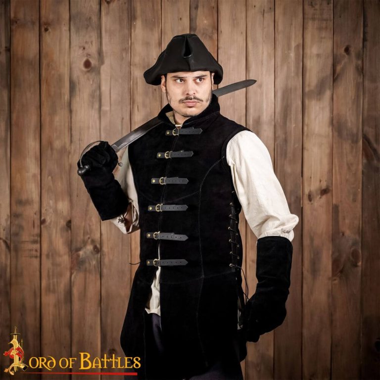 Adrian Suede Leather Jerkin / Jacket