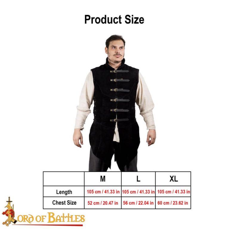 Adrian Suede Leather Jerkin / Jacket