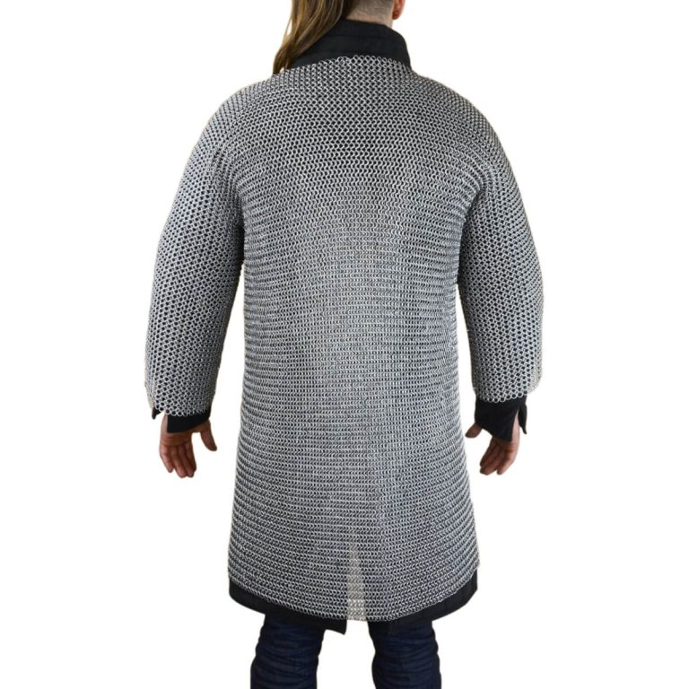 Aluminum Hauberk  Butted Round Rings