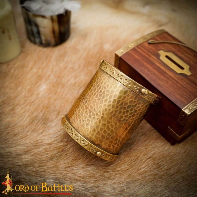 Antiqued Brass Wrist Cuff
