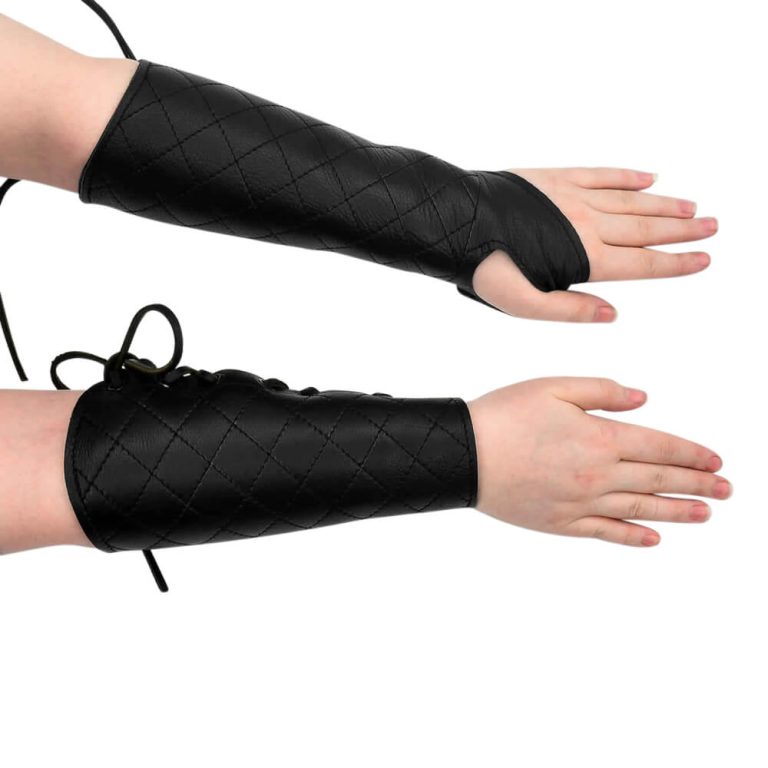 Archer's Leather Gauntlets - For Right-Handed Archer
