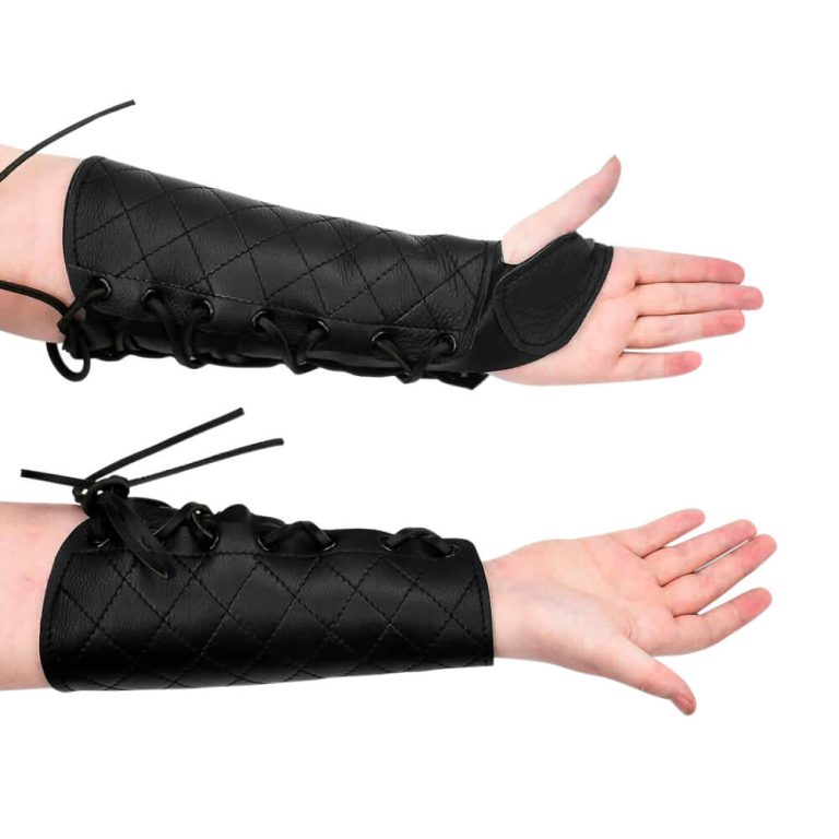Archer's Leather Gauntlets - For Right-Handed Archer