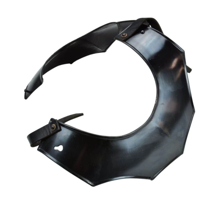 Avenger Gorget  Blackened  18 Gauge Steel