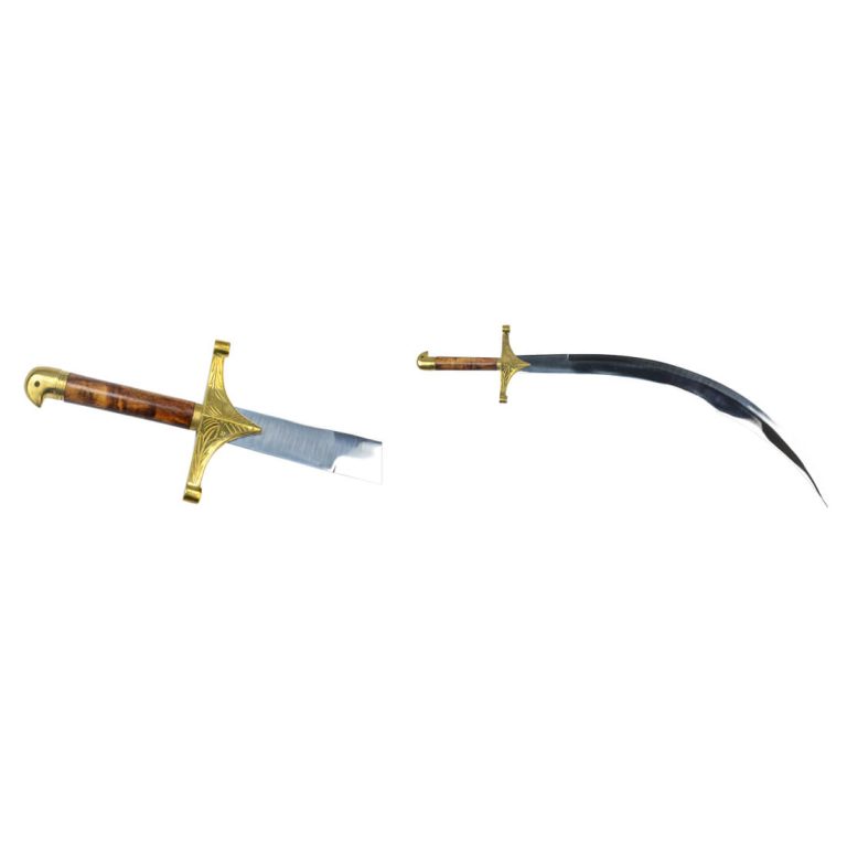 Baladay Scimitar - Embellished Version with Etched Hilt Design
