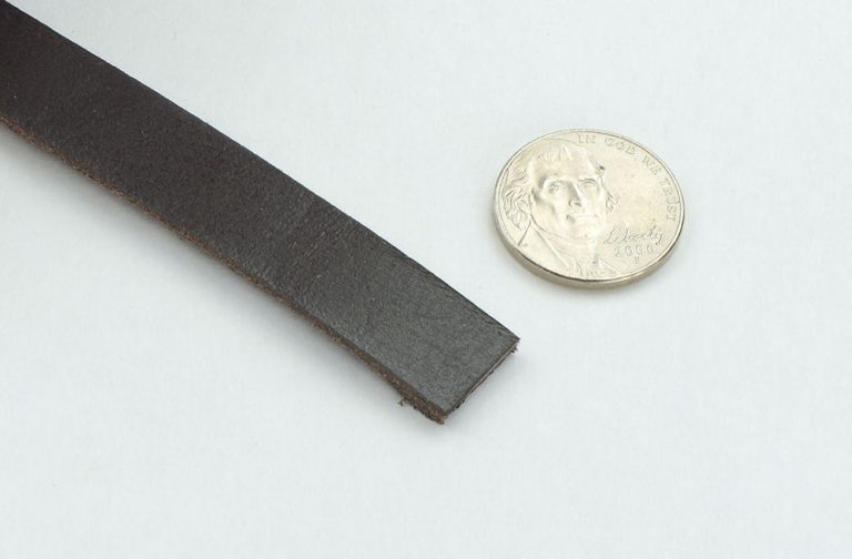 Belt / Strap Blanks  Brown Leather -1/2 Wide / 12 mm