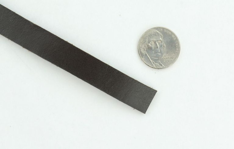 Belt / Strap Blanks  Brown Leather -1/2 Wide / 12 mm