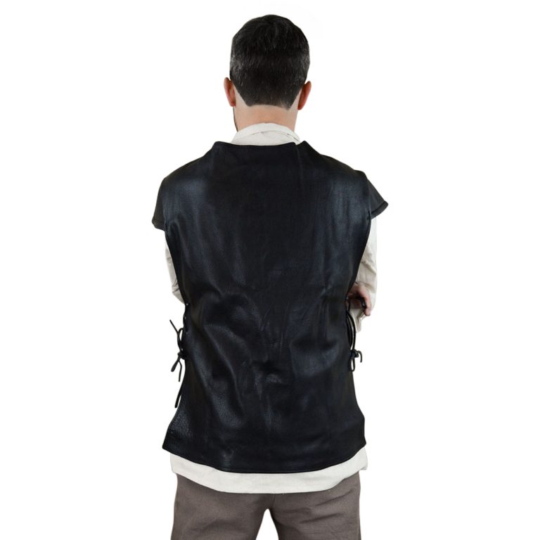 Black Leather Jerkin