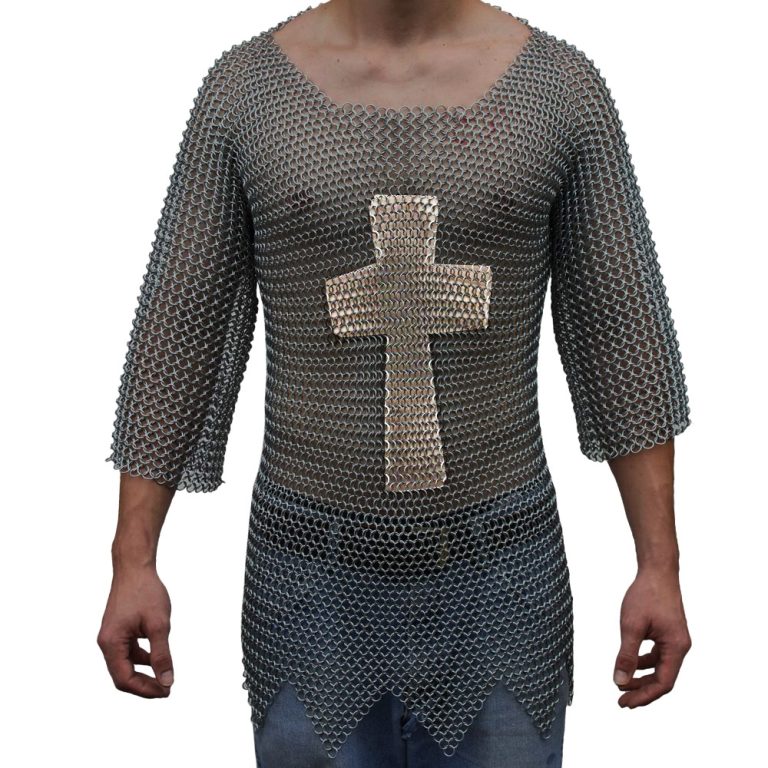 Blackened Legendary Templar Cross Haubergeon