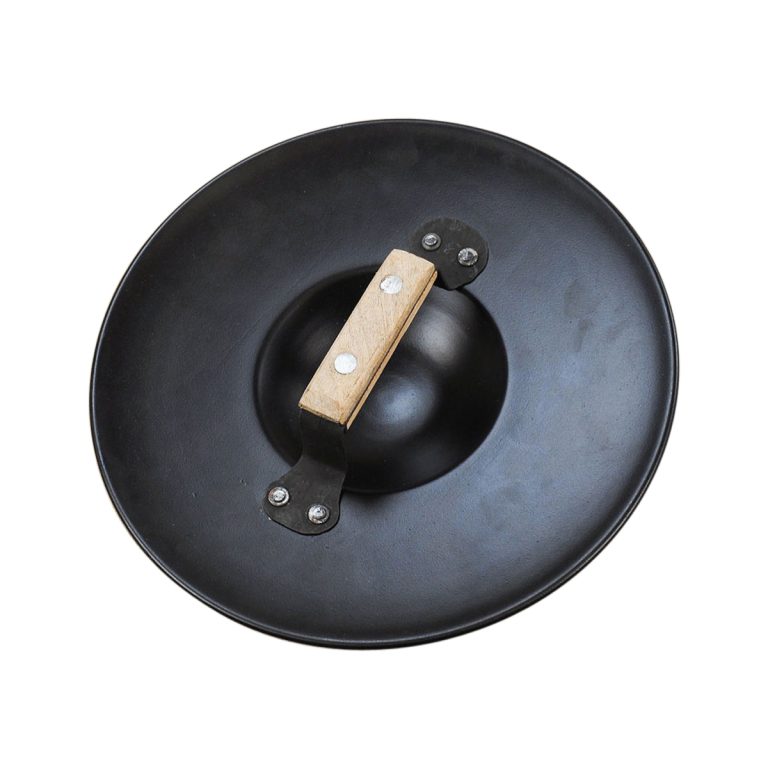 Blackened Steel Buckler - 16 Gauge Steel