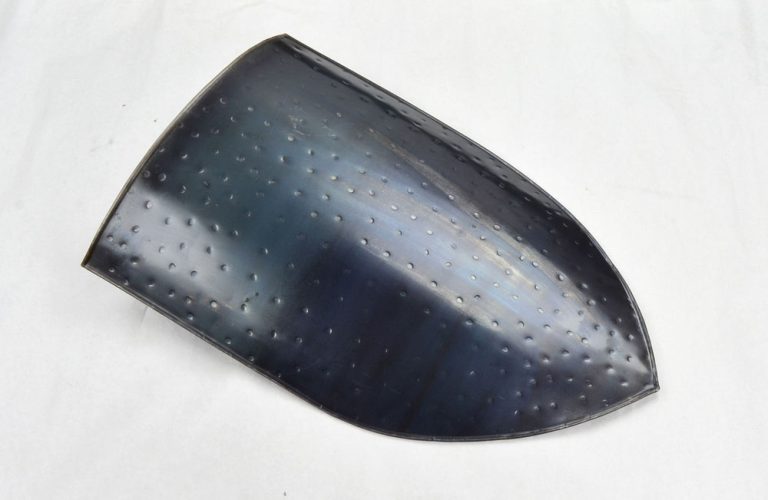 Blackened Steel Heater Shield  16 Gauge Steel