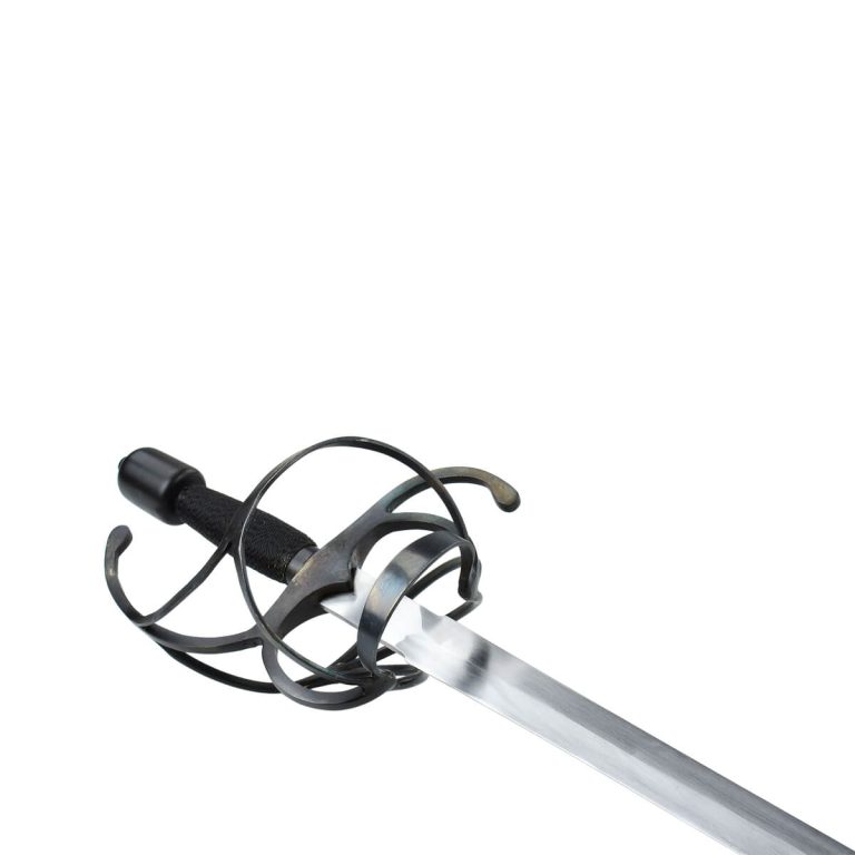 Blackened Swept Hilt Rapier