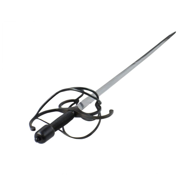 Blackened Swept Hilt Rapier