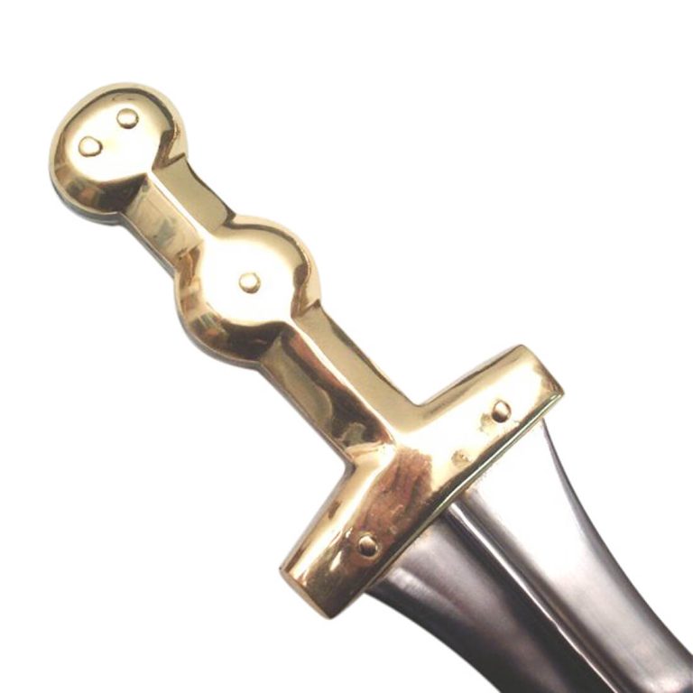 Brass Beaded Roman Pugio