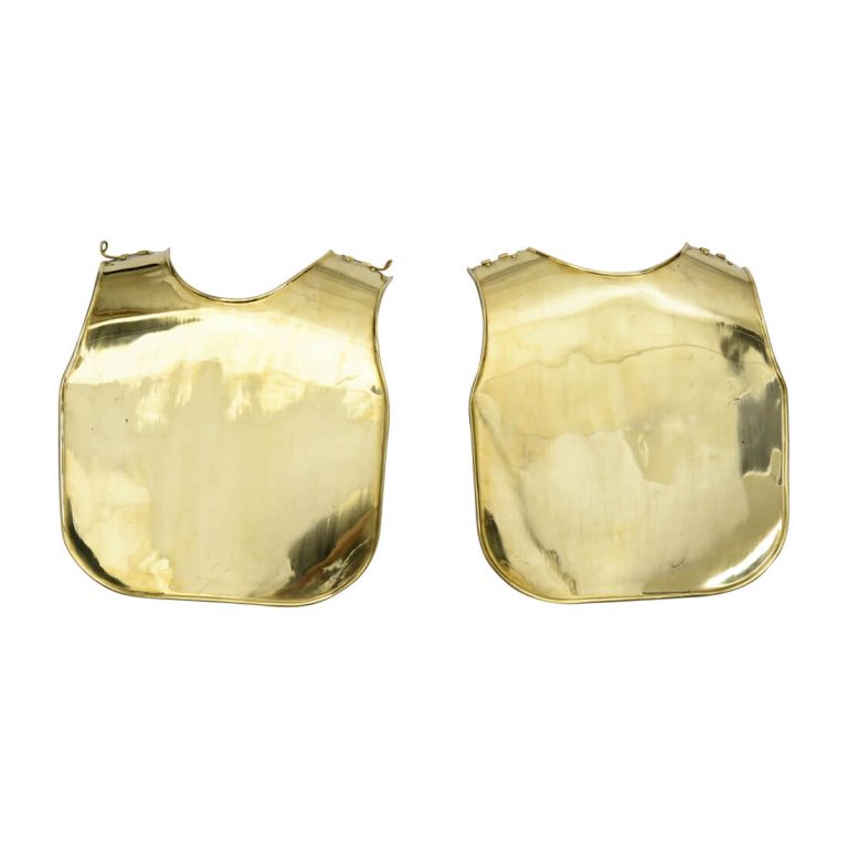 Brass Gladiator Torso Plates - 20 Gauge Brass
