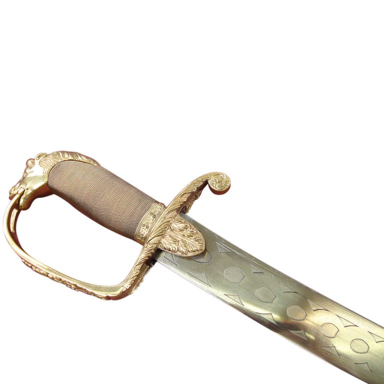 British Georgian Style Horse-Head Saber