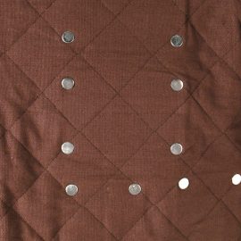 Brown Cotton Brigandine