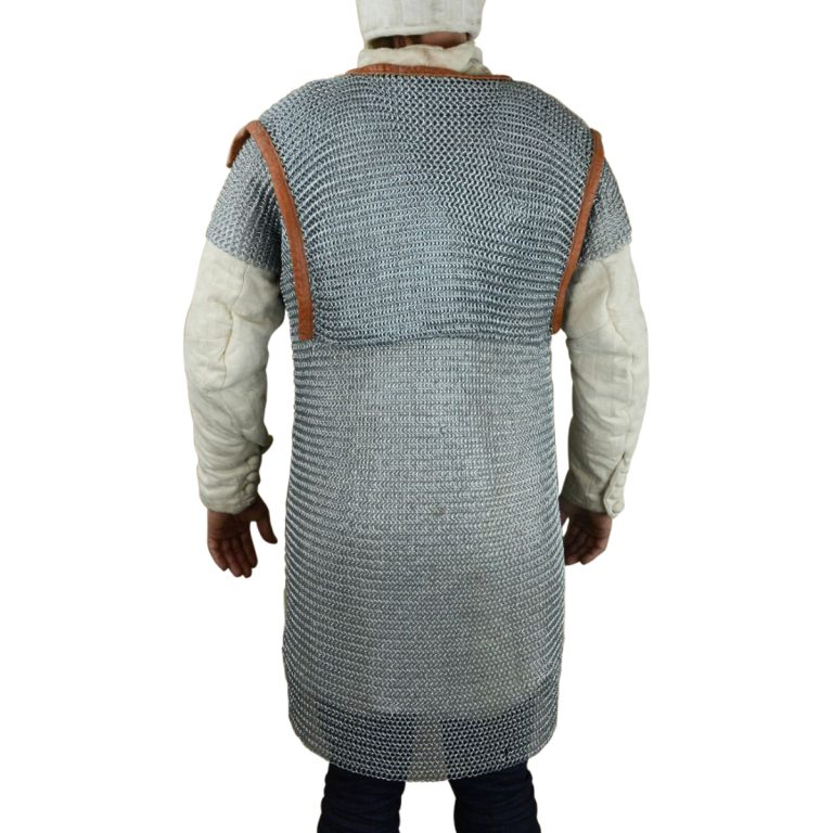 BRZM  Roman Cavalry Lorica Hamata  Butted  Zinc Coated  Closeout