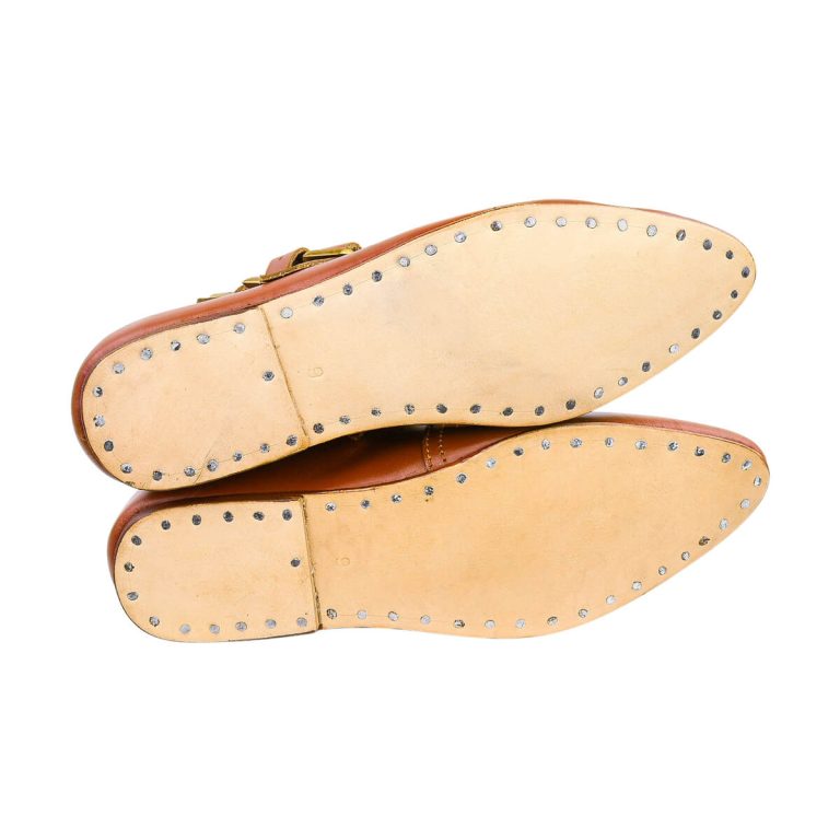 Buckled Medieval Boots - Brown