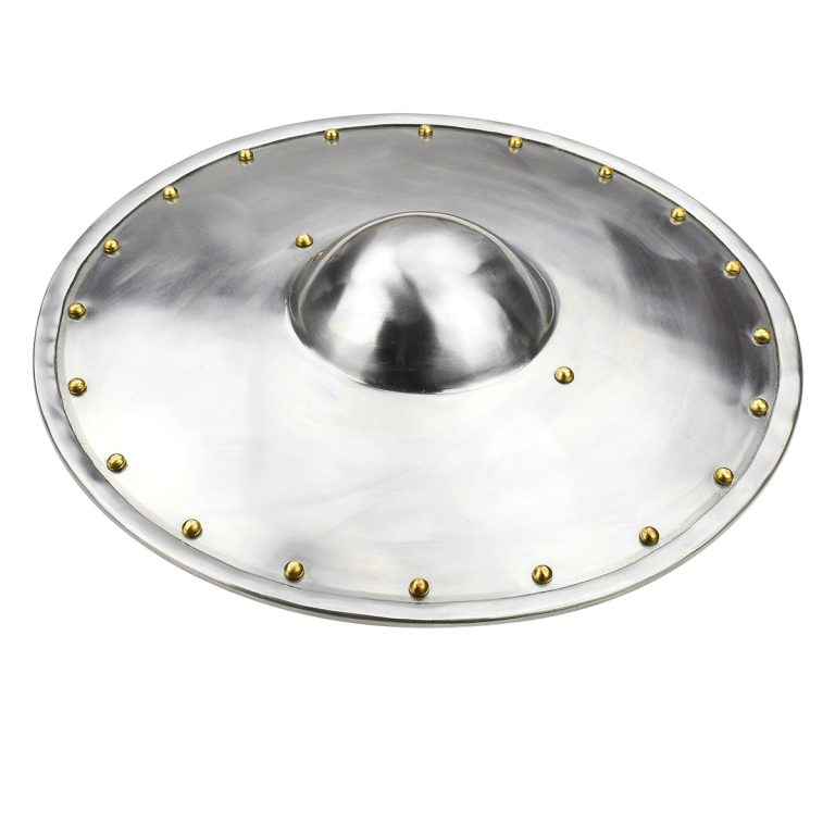 Buckler Shield W/Brass Rivets