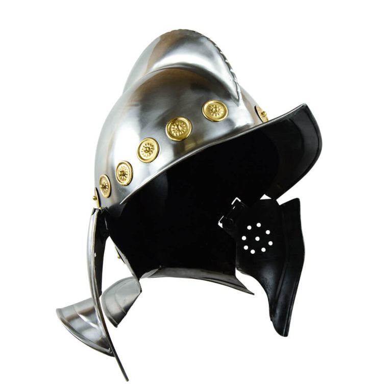 Burgonet Open Face With Liner & Cheek Piece