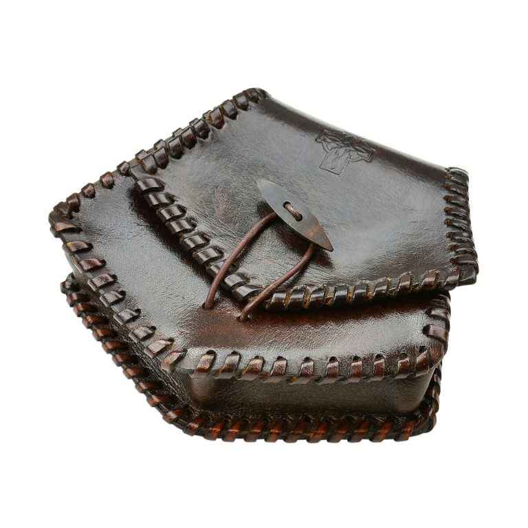 Celtic Leather Belt Pouch