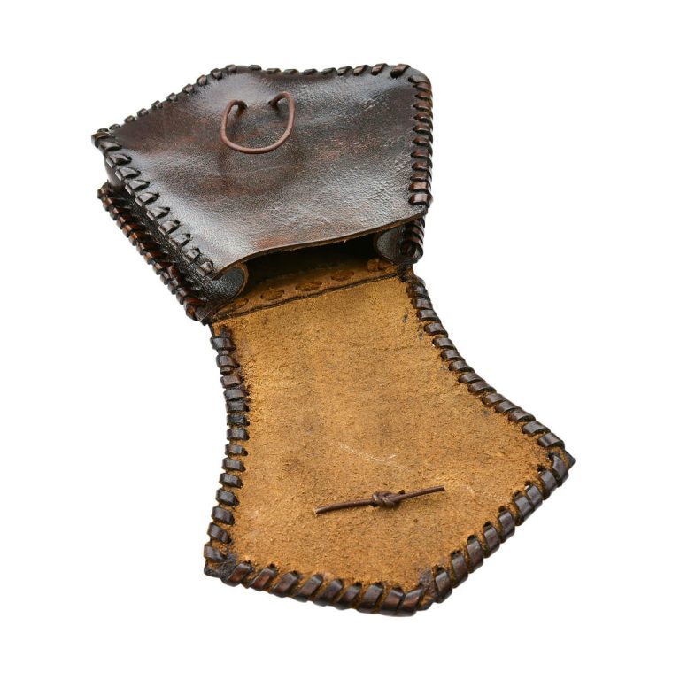 Celtic Leather Belt Pouch
