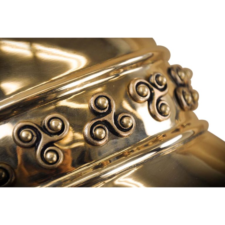 Celtic Montefortino Helm  Brass