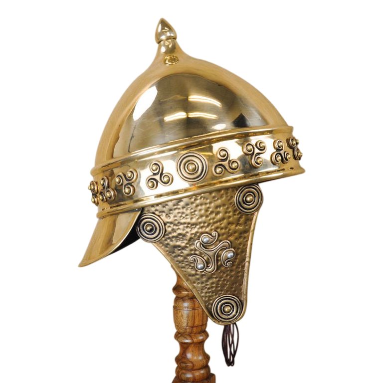 Celtic Montefortino Helm  Brass