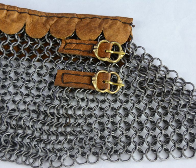 Chainmail Collar  Butted High Tensile Wire Rings