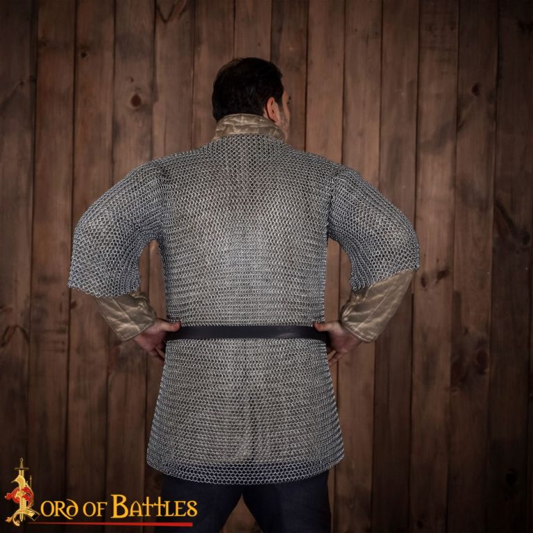 Chainmail Haubergeon  Butted  Zinc Coated  Mild Steel