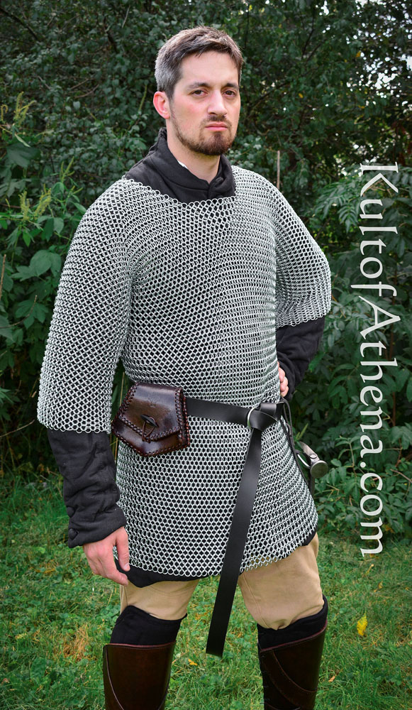 Chainmail Haubergeon  Butted  Zinc Coated  Mild Steel
