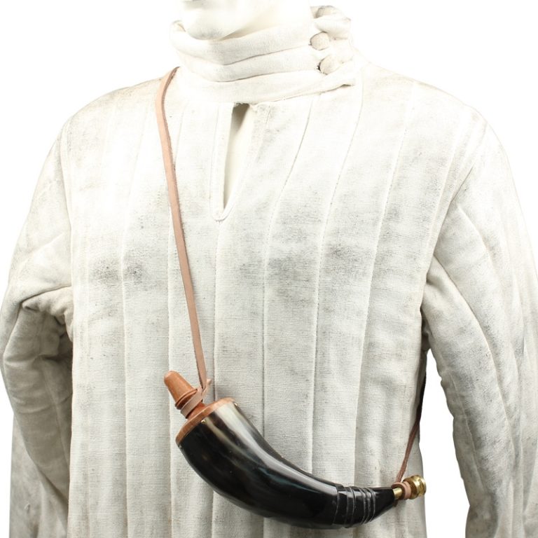 Colonial Powder Horn w/Brass Screw