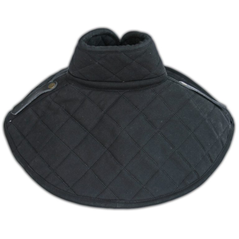 Cotton Padded Collar - Black