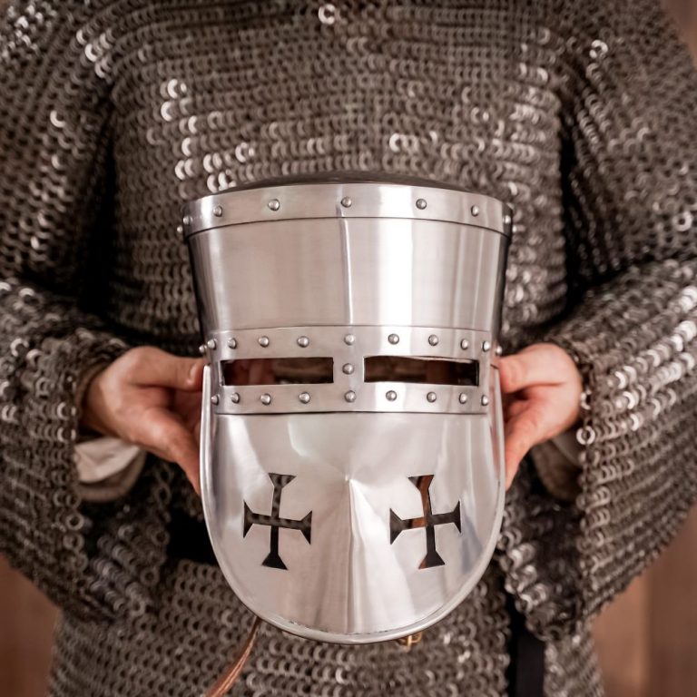 Crusaders Helm  14 Gauge Steel